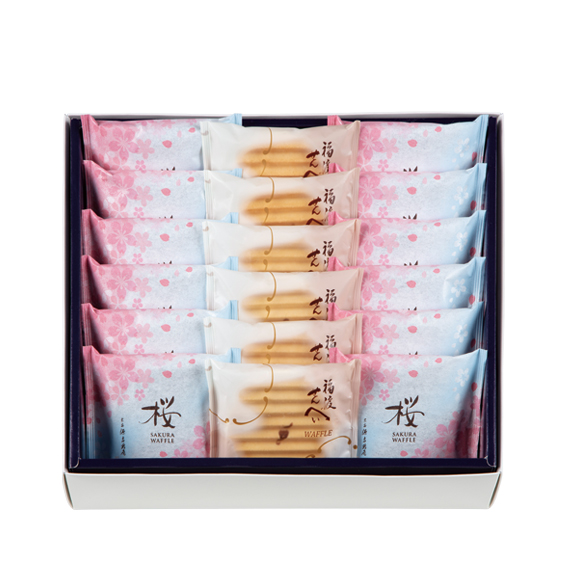 桜ヴァッフェル 詰合せ　18枚入