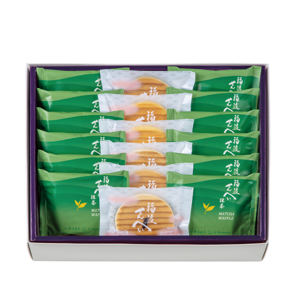 福渡せんべい抹茶 詰合せ　18枚入