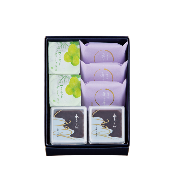 お菓子4箱♪虎屋・マッターホーン・源吉兆庵・柿山・有名菓子店