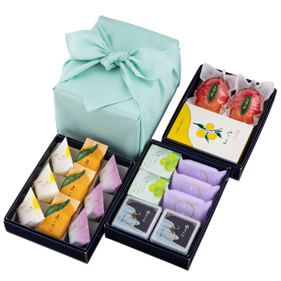 お菓子4箱♪虎屋・マッターホーン・源吉兆庵・柿山・有名菓子店