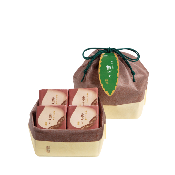 季のしぐれ　栗ざと　4個入