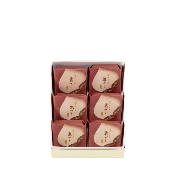 季のしぐれ　栗ざと　6個入