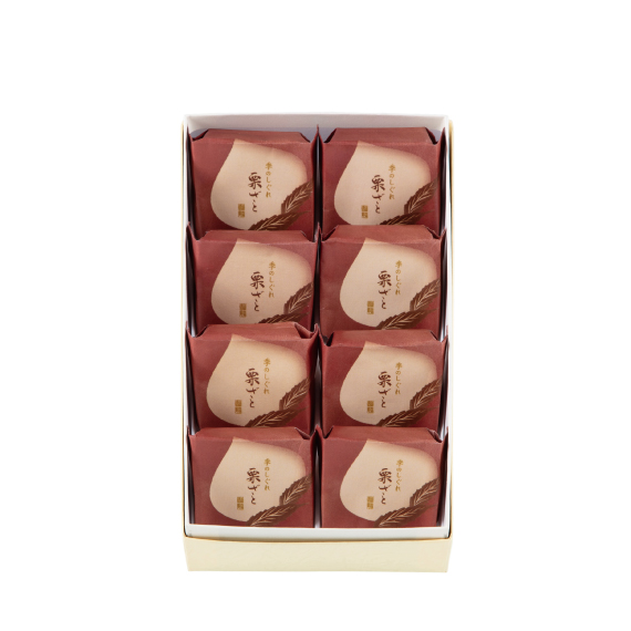 季のしぐれ　栗ざと　8個入