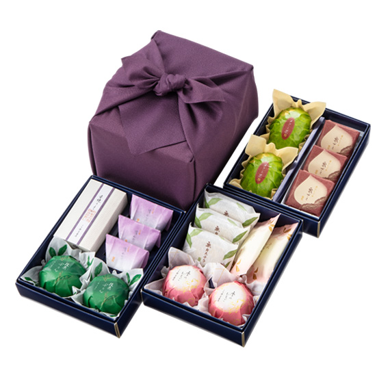 季節の果泉 冬　三段［風呂敷付］