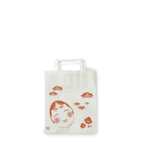 手提げ袋　福招来